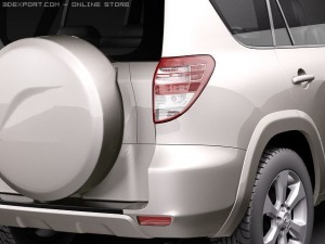 Toyota RAV4 2010 Limited 3D-Modell