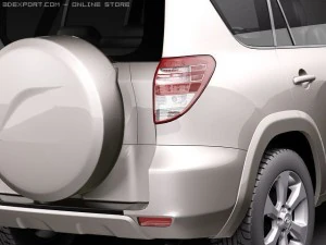 Toyota RAV4 2010 Limited 3D Model