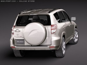 Toyota RAV4 2010 Limited 3D-Modell