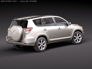 Toyota RAV4 2010 Limited 3D-Modell