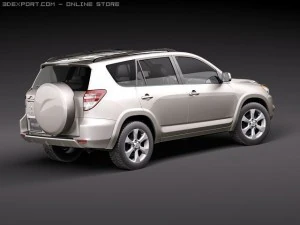 Toyota RAV4 2010 Limited 3D Model