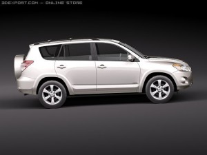 Toyota RAV4 2010 Limited 3D-Modell