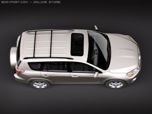 Toyota RAV4 2010 Limited 3D-Modell