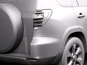 Toyota RAV4 2010 Limited 3D Model