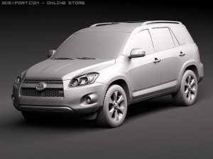Toyota RAV4 2010 Limited 3D-Modell