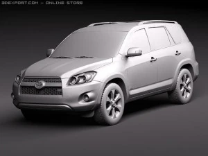 Toyota RAV4 2010 Limited 3D Model