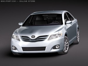 Toyota Camry Sedan 2010 3D Model