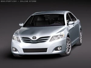 Toyota Camry Sedan 2010 3D Model