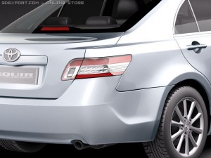 Toyota Camry Sedan 2010 3D Model