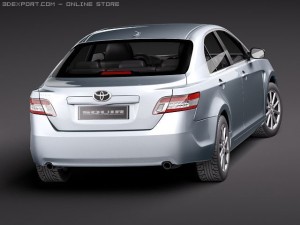 Toyota Camry Sedan 2010 3D Model