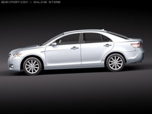 Toyota Camry Sedan 2010 3D Model