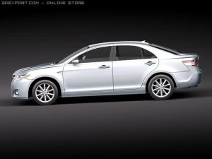 Toyota Camry Sedan 2010 3D Model