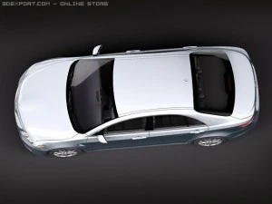 Toyota Camry Sedan 2010 3D Model
