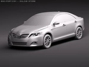 Toyota Camry Sedan 2010 3D Model