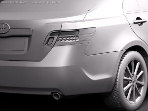 Toyota Camry Sedan 2010 3D Model