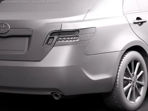 Toyota Camry Sedan 2010 3D Model