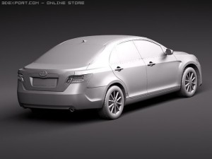 Toyota Camry Sedan 2010 3D Model