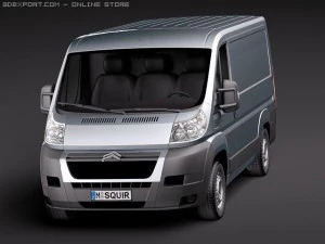Citroen Jumper 2006-2010 SWB 3D Model