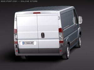 Citroen Jumper 2006-2010 SWB 3D Model
