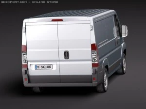 Citroen Jumper 2006-2010 SWB 3D Model