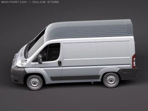 Citroen Jumper 2006-2010 SWB 3D Model