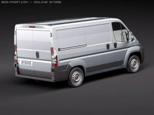 Citroen Jumper 2006-2010 SWB 3D Model