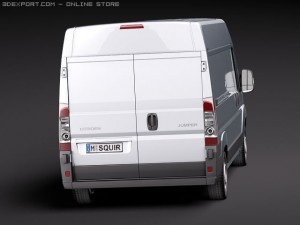 Citroen Jumper 2006-2010 LWB 3D Model