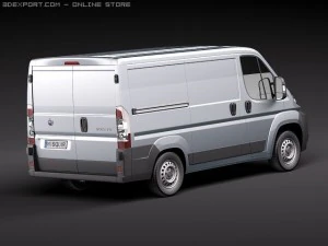Fiat Ducato 2006-2010 SWB 3D Model