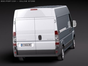 Peugeot Boxer 2006-2010 LWB Model 3D
