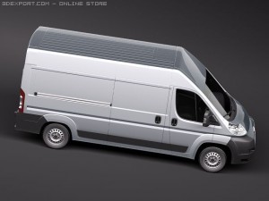 Peugeot Boxer 2006-2010 LWB Model 3D