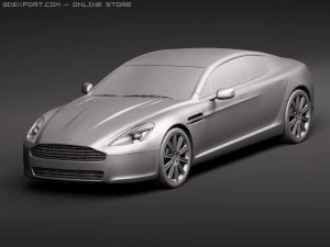 Aston Martin Rapide 2010 3D Model