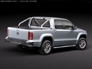 Volkswagen Amarok 2011 Modelo 3D