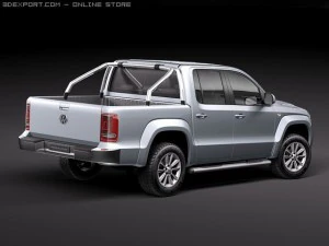 Volkswagen Amarok 2011 3D Model