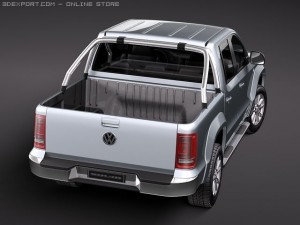 Volkswagen Amarok 2011 Modelo 3D