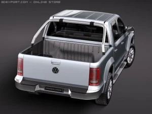 Volkswagen Amarok 2011 3D Model