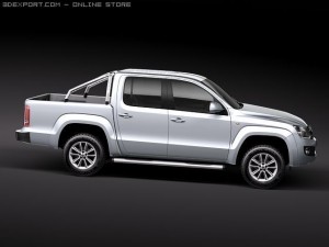 Volkswagen Amarok 2011 Modelo 3D