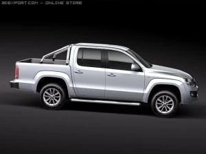 Volkswagen Amarok 2011 3D Model
