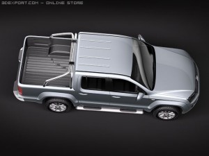 Volkswagen Amarok 2011 Modelo 3D