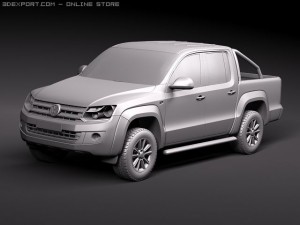 Volkswagen Amarok 2011 Modelo 3D