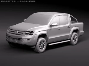 Volkswagen Amarok 2011 3D Model