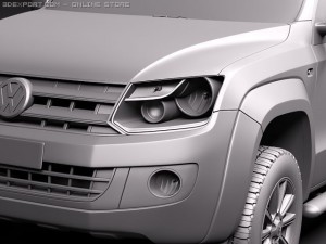 Volkswagen Amarok 2011 Modelo 3D