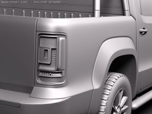 Volkswagen Amarok 2011 Modelo 3D