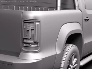 Volkswagen Amarok 2011 3D Model