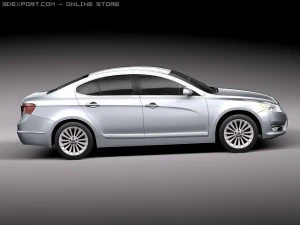 Kia Cadenza 2011 3D Model