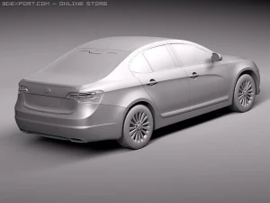 Kia Cadenza 2011 3D Model