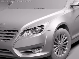 Kia Cadenza 2011 3D Model