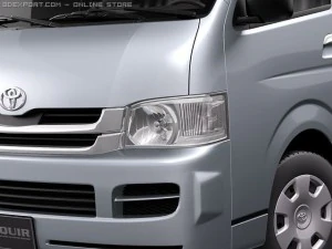 Toyota Hiace Van 2005-2010 3D Model