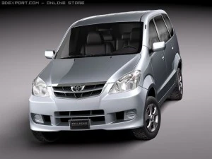 Toyota Avanza 2005-2010 3D Model