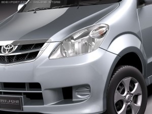 Toyota Avanza 2005-2010 Modèle 3D