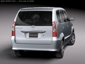 Toyota Avanza 2005-2010 3D Model